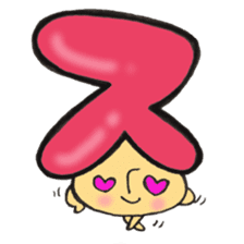 I'll combine Mr. katakana mushroom! 1 sticker #11421891