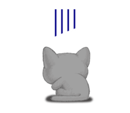 White kitty diary 2 Mandarin Chinese sticker #11422148