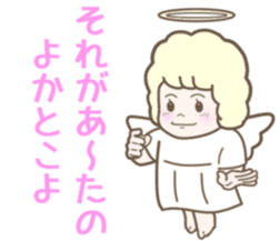 Angel of kumamoto sticker #11422196