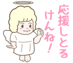 Angel of kumamoto sticker #11422218