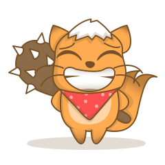 Big Tail the Orange Cat