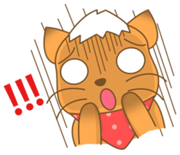 Big Tail the Orange Cat sticker #11422517