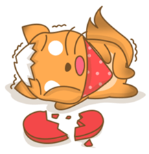 Big Tail the Orange Cat sticker #11422539