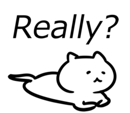 FlexibleCat(English) sticker #11422712