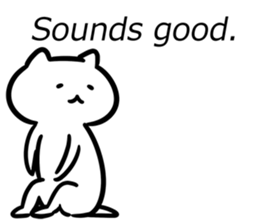 FlexibleCat(English) sticker #11422718