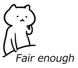 FlexibleCat(English) sticker #11422719