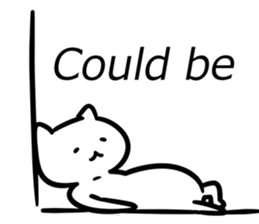 FlexibleCat(English) sticker #11422722
