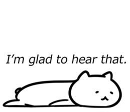 FlexibleCat(English) sticker #11422724