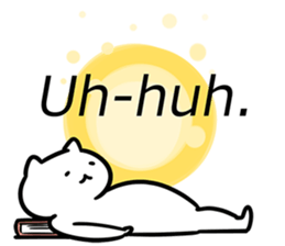 FlexibleCat(English) sticker #11422725