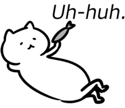 FlexibleCat(English) sticker #11422726