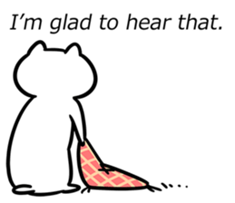 FlexibleCat(English) sticker #11422727