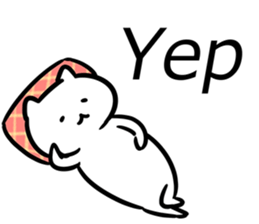 FlexibleCat(English) sticker #11422728