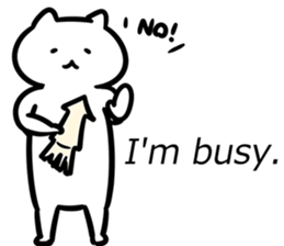 FlexibleCat(English) sticker #11422735