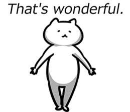 FlexibleCat(English) sticker #11422747