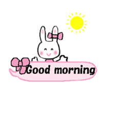 Surprised rabbit3 sticker #11422913