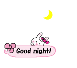 Surprised rabbit3 sticker #11422918