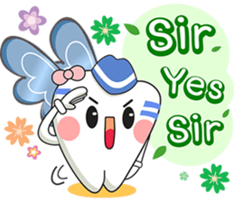 Happy Angle Tooth sticker #11423200