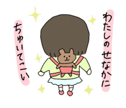 cute girl elder sister version sticker #11423527