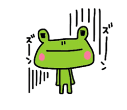 dairly life of a tree frog. sticker #11423651