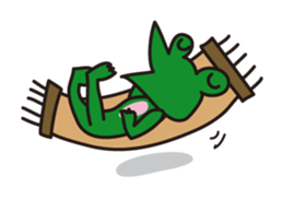 Nohohon Lazy Frog Vol.2 sticker #11424640
