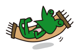 Nohohon Lazy Frog Vol.2 sticker #11424640