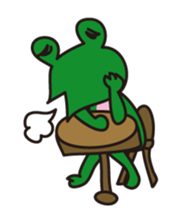 Nohohon Lazy Frog Vol.2 sticker #11424643