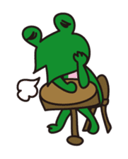 Nohohon Lazy Frog Vol.2 sticker #11424643