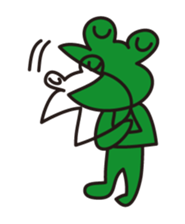 Nohohon Lazy Frog Vol.2 sticker #11424645