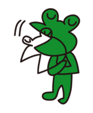Nohohon Lazy Frog Vol.2 sticker #11424645