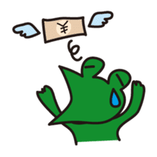 Nohohon Lazy Frog Vol.2 sticker #11424647
