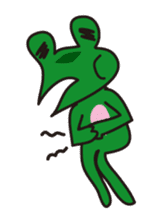 Nohohon Lazy Frog Vol.2 sticker #11424653