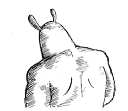 Something Sucks Rabbit In search of love sticker #11424893