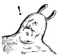 Something Sucks Rabbit In search of love sticker #11424901