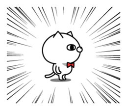 Powerful cat. sticker #11424916
