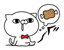 Powerful cat. sticker #11424924