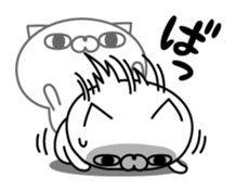 Powerful cat. sticker #11424928