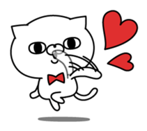 Powerful cat. sticker #11424930