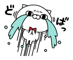 Powerful cat. sticker #11424935