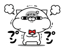 Powerful cat. sticker #11424936