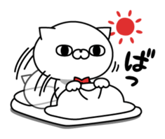 Powerful cat. sticker #11424940