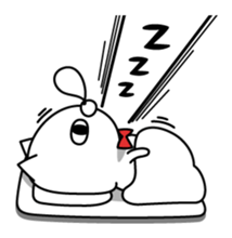 Powerful cat. sticker #11424941