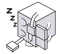 Cube family sticker #11425276