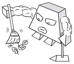 Cube family sticker #11425296