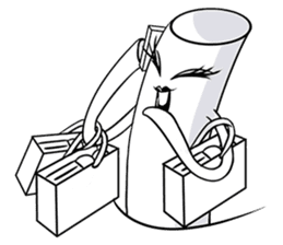 Cube family sticker #11425301