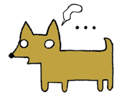 Daily life of Melon, the dog 2 sticker #11425473