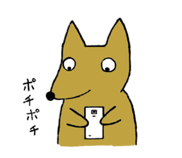 Daily life of Melon, the dog 2 sticker #11425475