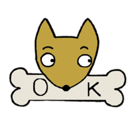 Daily life of Melon, the dog 2 sticker #11425483