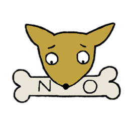 Daily life of Melon, the dog 2 sticker #11425484