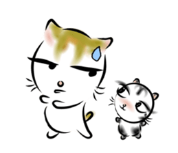 Fantasy Cats sticker #11425631