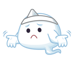 Happy Friendly Ghost sticker #11425761
